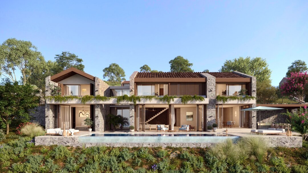 Villa Front View Botanika The Peaks